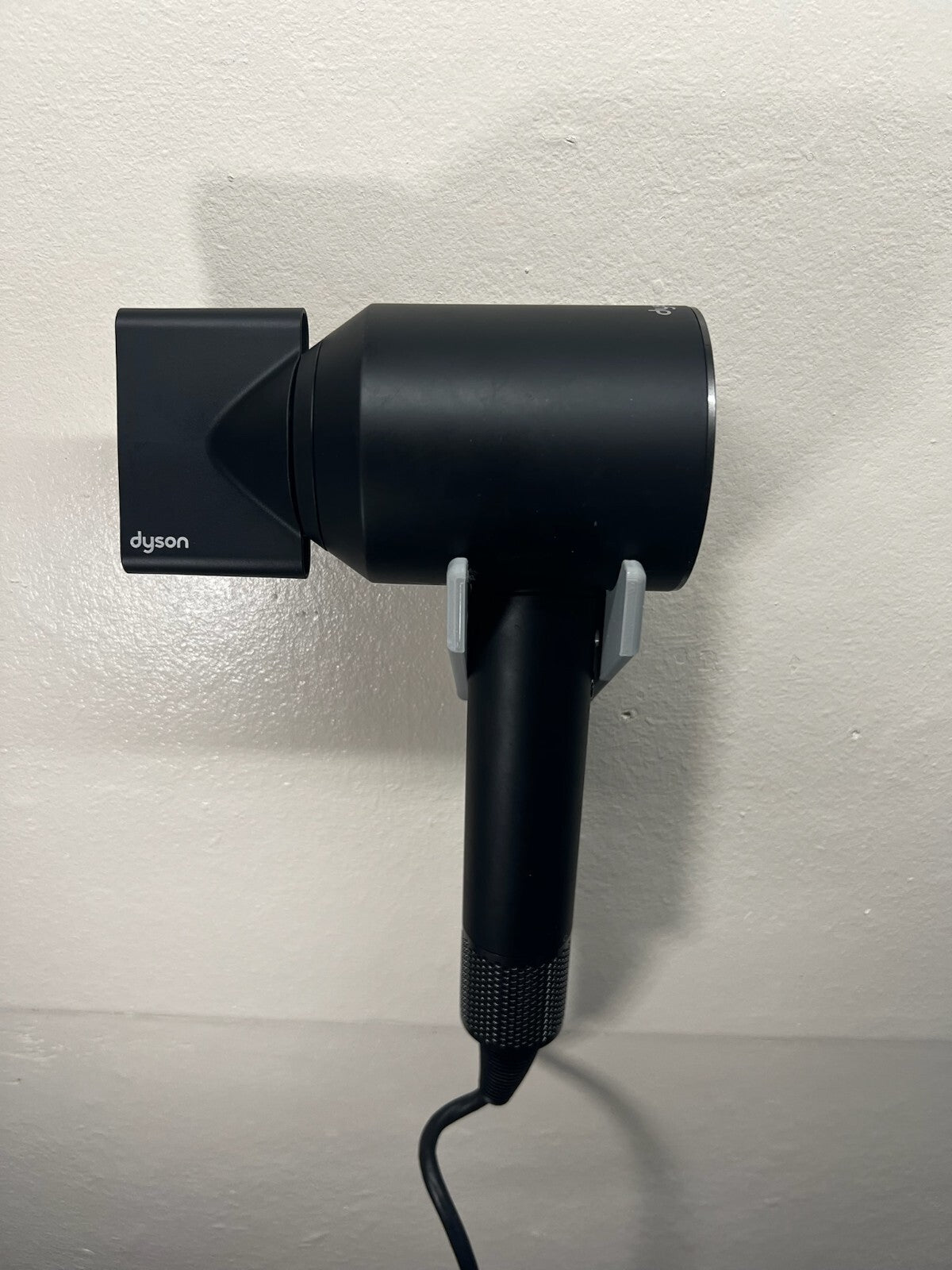 Wall Mount Bracket Stand Holder for Dyson Supersonic Hair Dryer Grey
