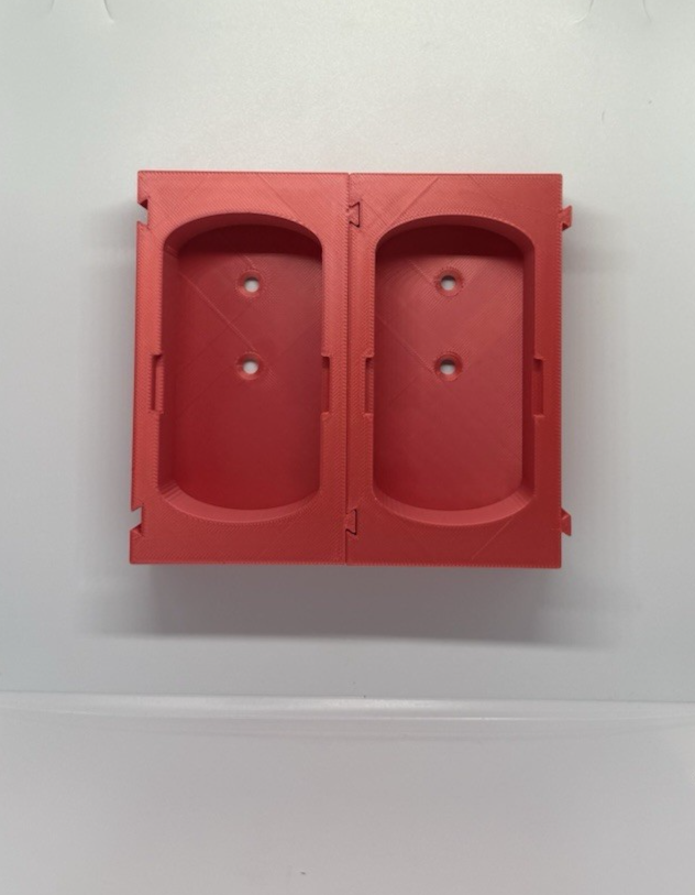 Snap On 14v Battery Holder Wall mount Draw orgainser tidy any colour