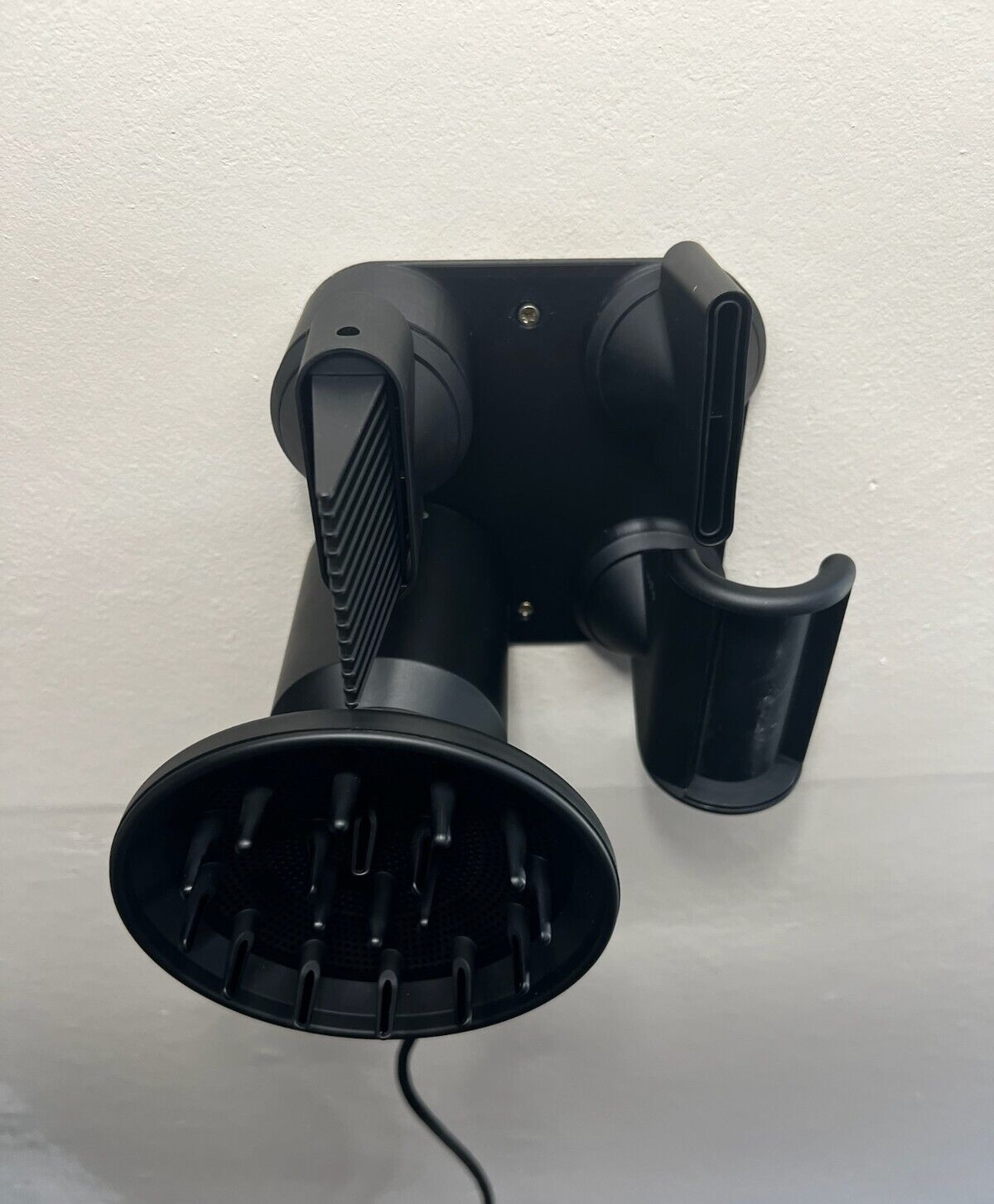 Wall Mount Bracket Stand Holder for Dyson Supersonic Hair Dryer Black