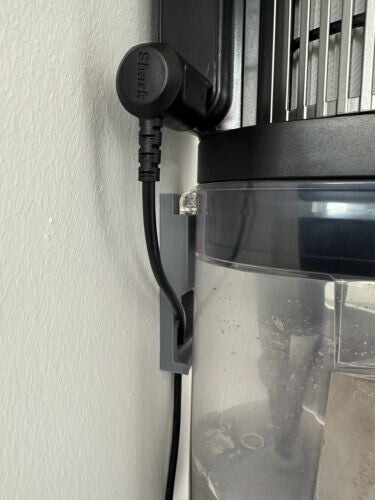 Shark Stratos Vacuum Black Wall Mount accessory holder cable management IZ400