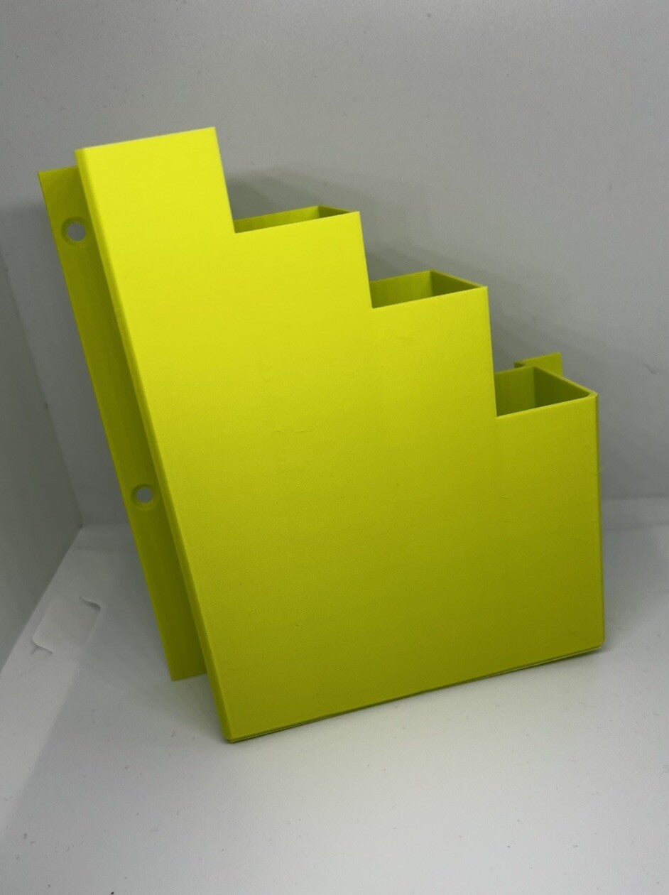 Extra large Cable Tie Holder Zip Storage Rack Wall Mount Organiser Ryobi Green