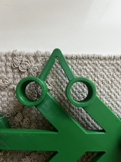 Lego Inspired Front Door Christmas Wreath Decoration Any Colour 17in Diameter