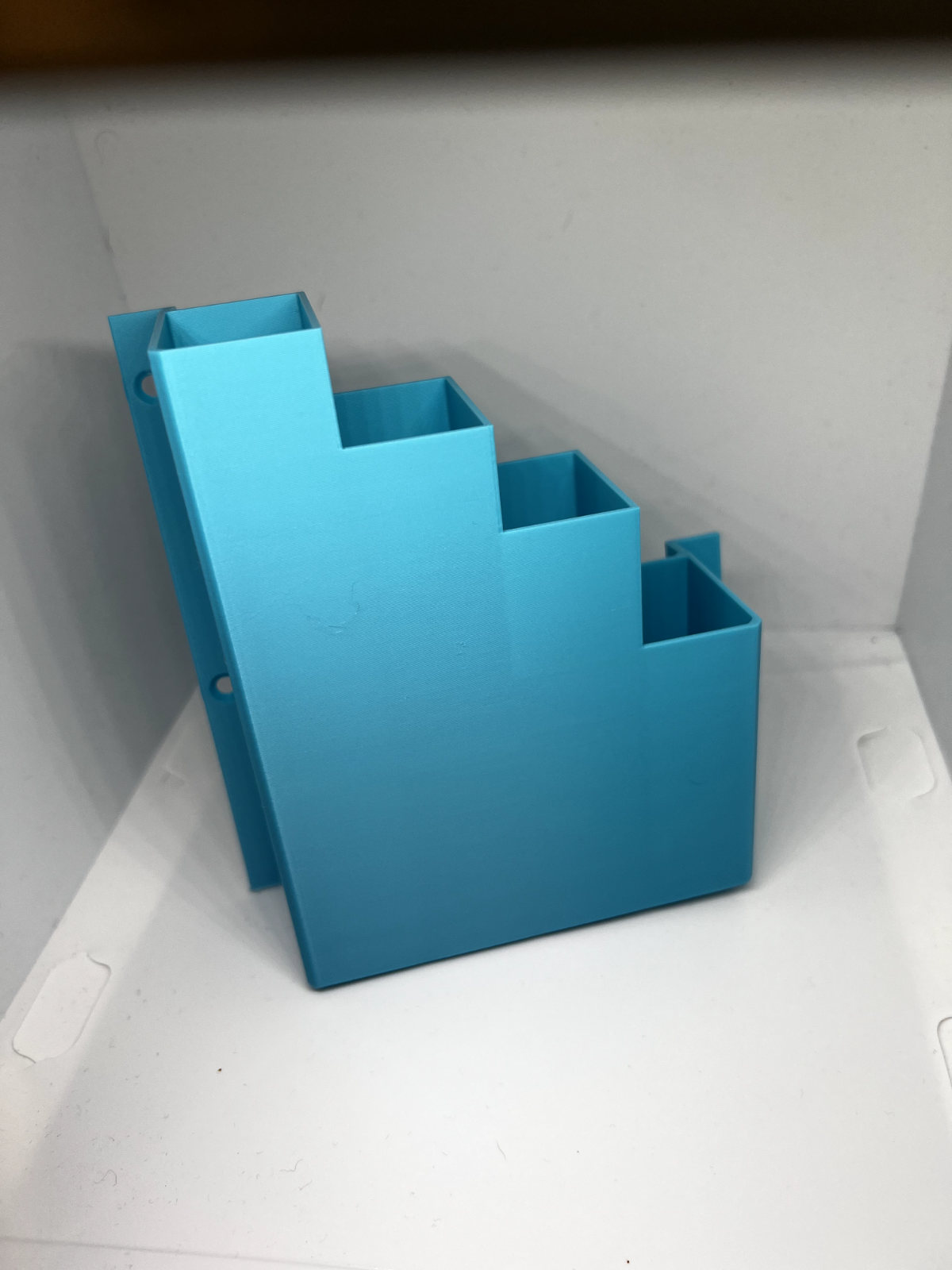 XL Extra Large Makita Light Blue Cable Tie Holder Zip Storage Rack Wall Mount