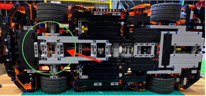 Wall Mount bracket for Lego Porsche 911 GT3RS 42056 or Ferrari Daytona 42143