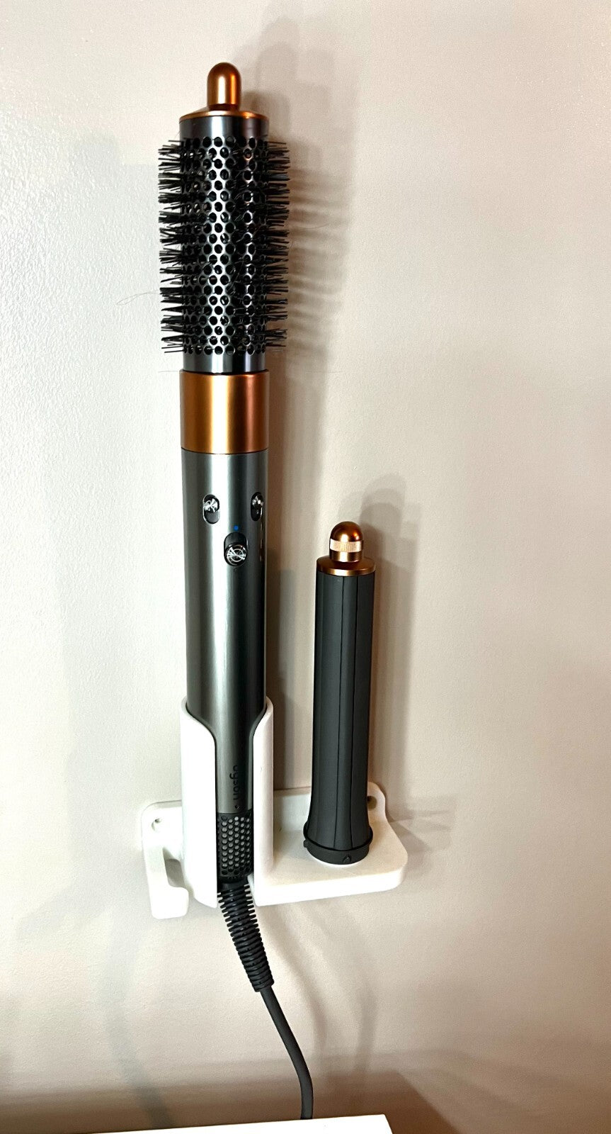 Dyson Airwrap Styler Wall Mount Mounted Stand Bracket Rack Holder Storage