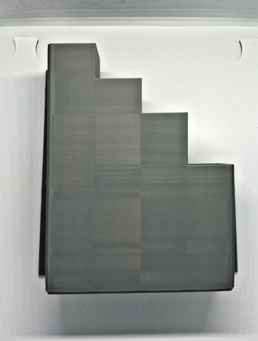 Grey Cable Tie Holder Zip Tie Storage Rack Wall Mount Organiser Container UK