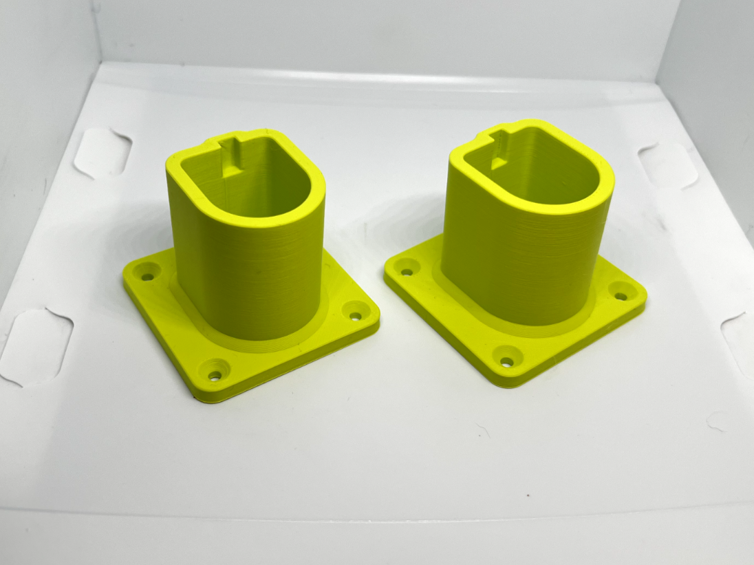 Ryobi One 18v  Battery wall mount organiser storage 2 pack green