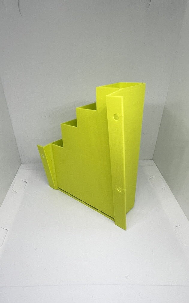 Cable Tie Holder Zip Tie Storage Rack Wall Mount Organiser Container Ryobi Green