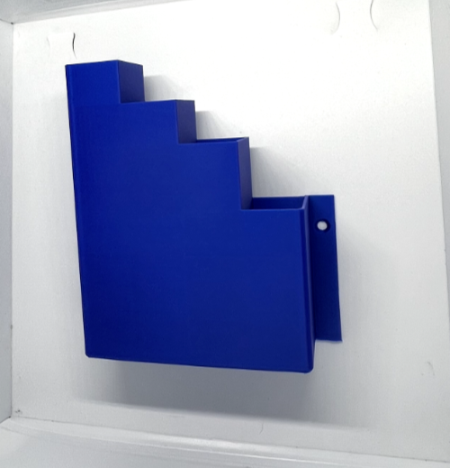 XL Extra Large Blue Cable Tie Holder Zip Tie Storage Rack Wall Mount Organiser