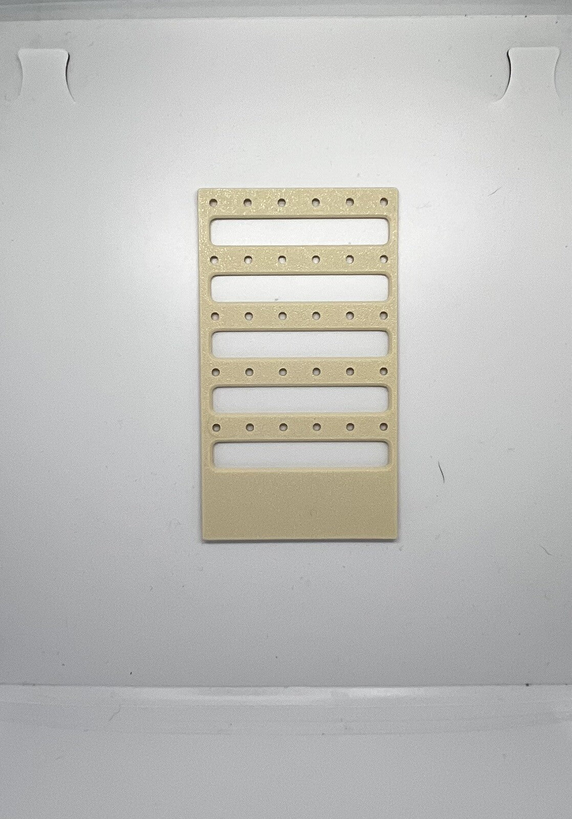 Cream earring display Show Stand Organiser 75 Pairs Any Colour Available