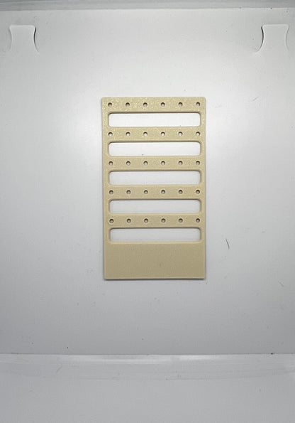 Cream earring display Show Stand Organiser 75 Pairs Any Colour Available