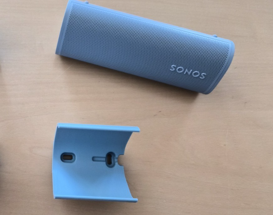 single Blue Horizontal Wall Mount for Sonos Roam Bracket Holder Mount Stand UK