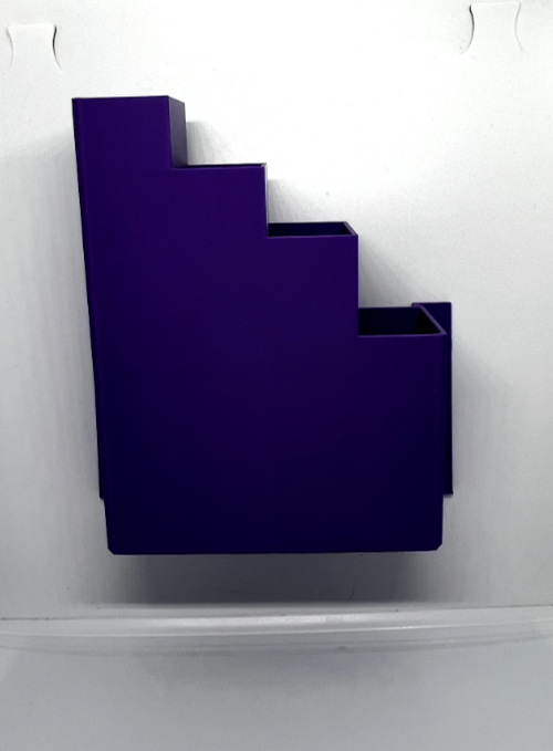 XL Extra Large Purple Cable Tie Holder Zip Tie Storage Rack Wall Mount Organiser