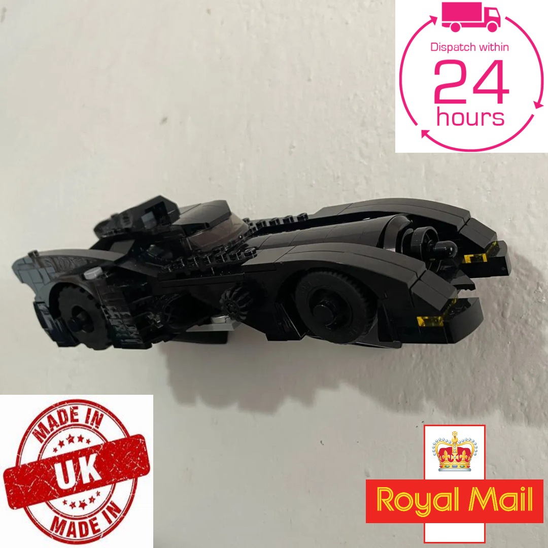Wall Mount bracket LEGO DC Batmobile Batman vs Joker Chase Set Iconic 1989 76224