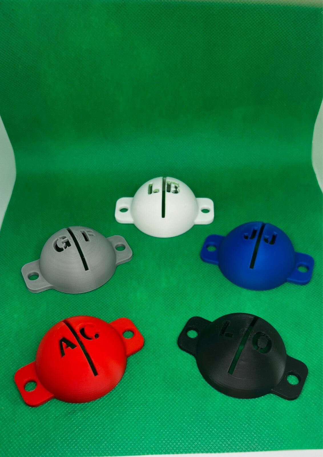 Golf Ball Stencil Line Marker Personalise with your own initials Marker Pen Inc