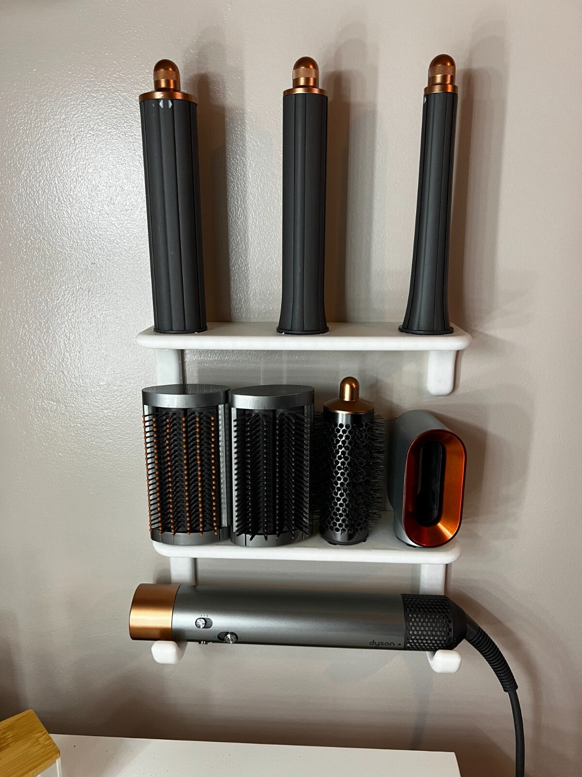 For Dyson Airwrap Wall Mount Storage Holder Curling Iron Styler Bracket Stand UK