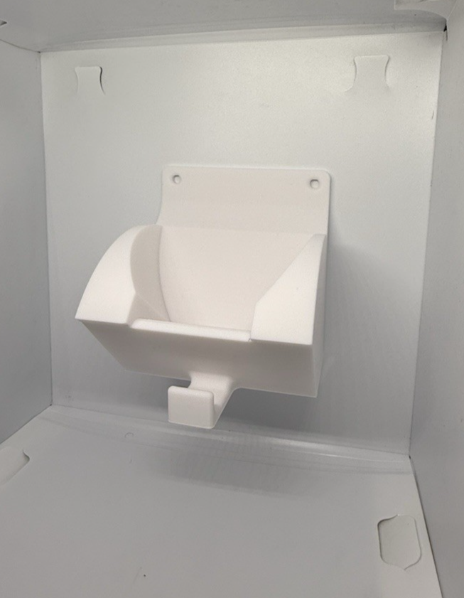 Wall mount bracket for Russell Hobbs Steam Genie 2 in 1 iron clothers steamer