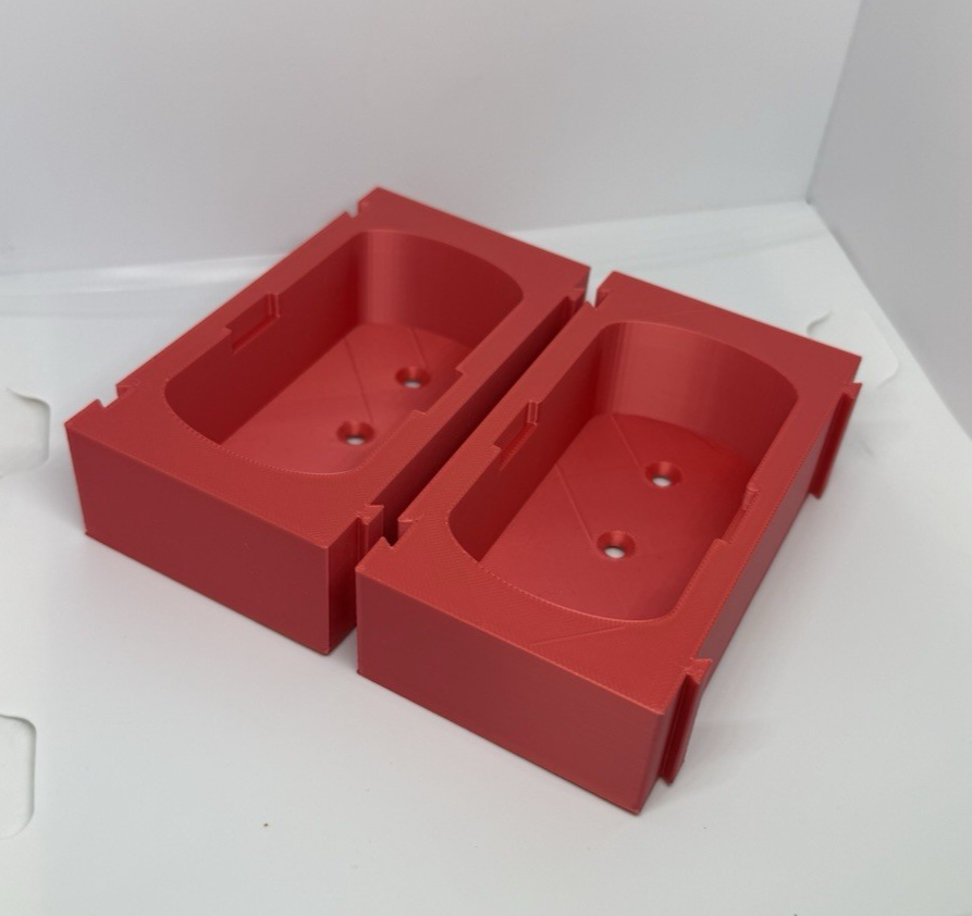 Snap On 14v Battery Holder Wall mount Draw orgainser tidy any colour