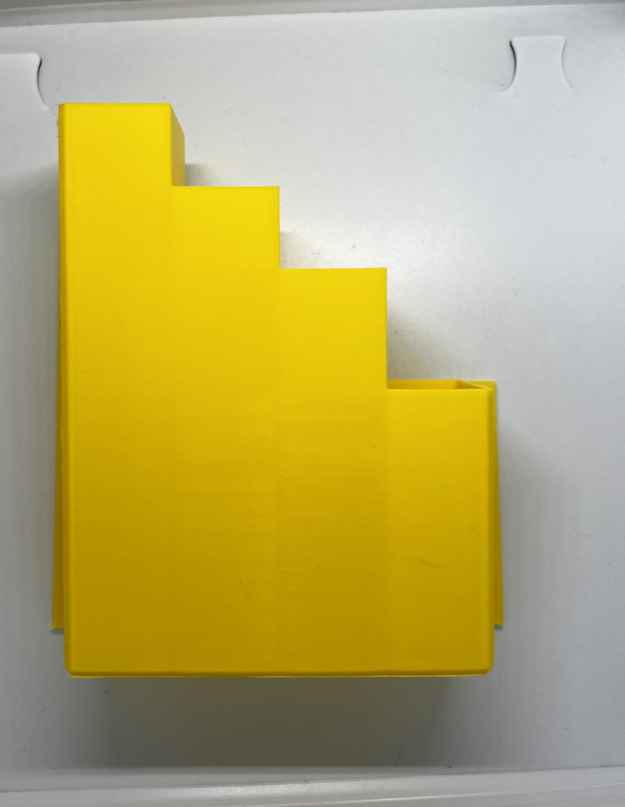 XL Extra Large Yellow Cable Tie Holder Zip Tie Storage Rack Wall Mount Organiser