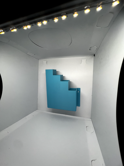 XL Extra Large Makita Light Blue Cable Tie Holder Zip Storage Rack Wall Mount