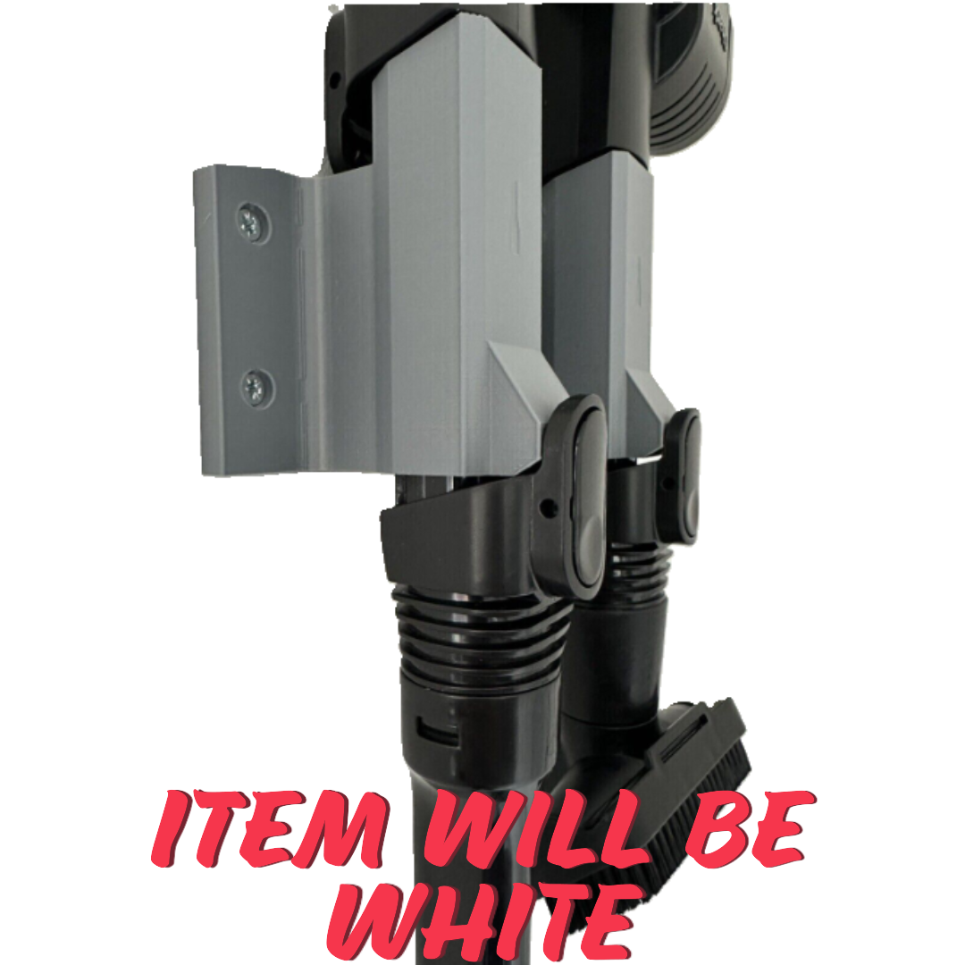 Shark Stratos Vacuum White Wall Mount accessory holder cable management IZ400