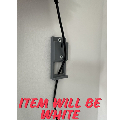 Shark Stratos Vacuum White Wall Mount accessory holder cable management IZ400