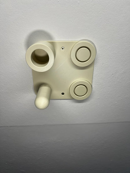 Wall Mount Bracket Stand Holder for Dyson Supersonic Hair Dryer Beige