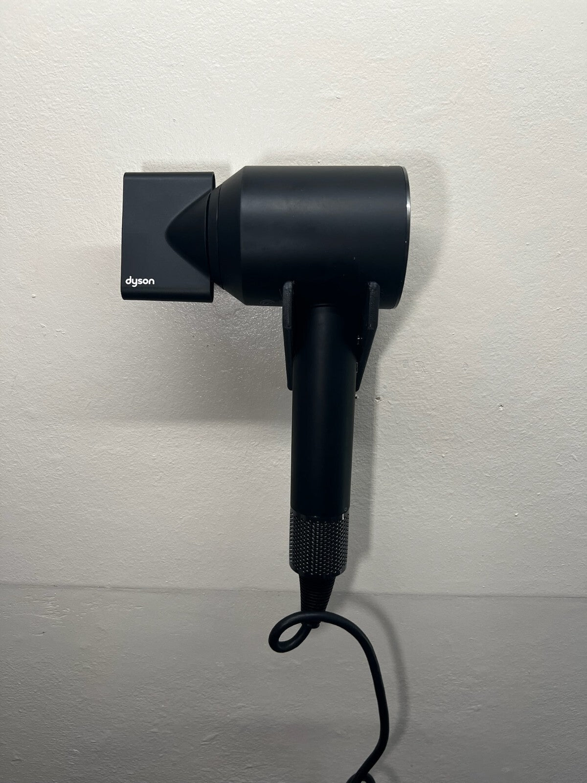 Wall Mount Bracket Stand Holder for Dyson Supersonic Hair Dryer Black