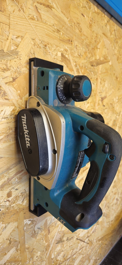 Wall mount bracket holderfor Makita dkp180z 18v lxt cordless planer Any colour