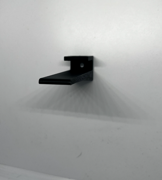 Wall Mounted Cap / Hat Display Stand mount black but any colour available