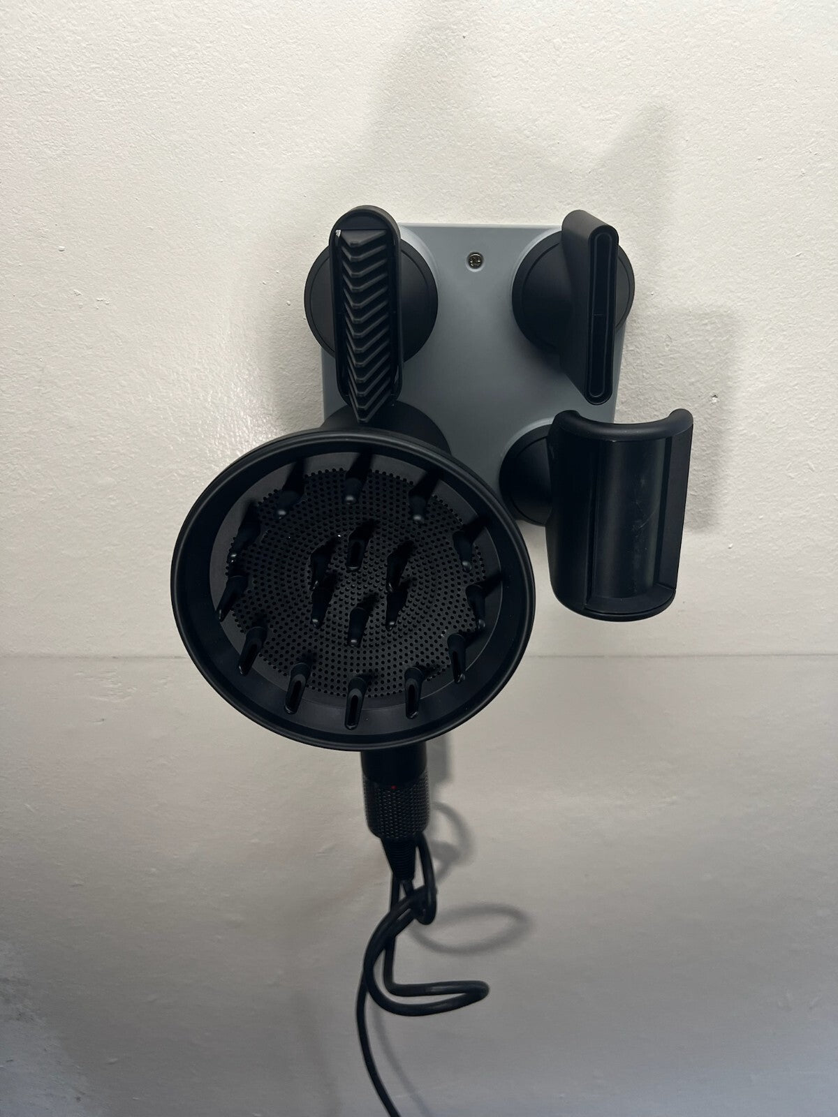 Wall Mount Bracket Stand Holder for Dyson Supersonic Hair Dryer Grey accessories