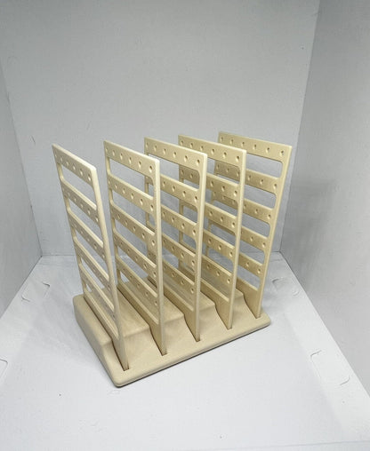 Cream earring display Show Stand Organiser 75 Pairs Any Colour Available
