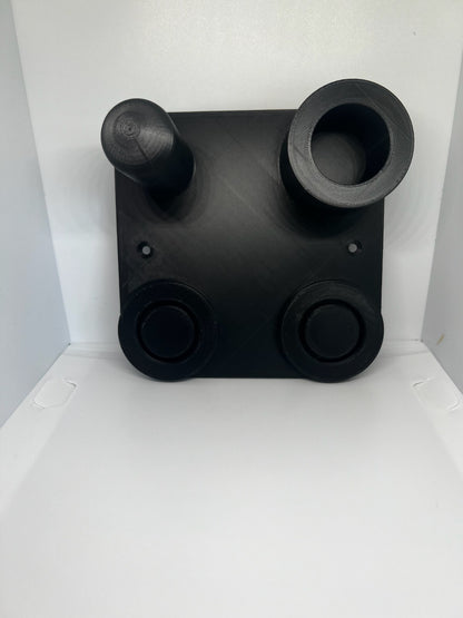 Wall Mount Bracket Stand Holder for Dyson Supersonic Hair Dryer Black