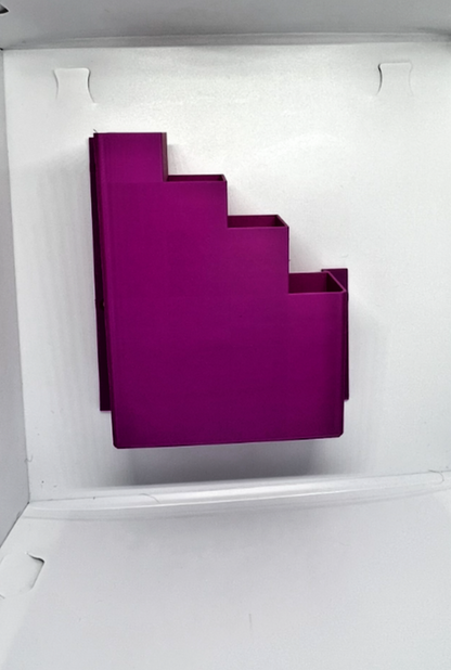 XL Extra Large Hot Pink Cable Tie Holder Zip Storage Rack Wall Mount Organiser