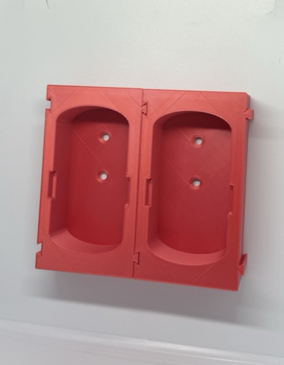 Snap On 14v Battery Holder Wall mount Draw orgainser tidy any colour