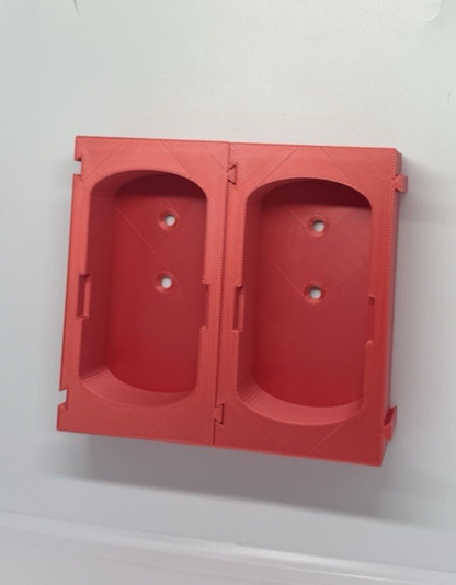 Snap On 14v Battery Holder Wall mount Draw orgainser tidy any colour