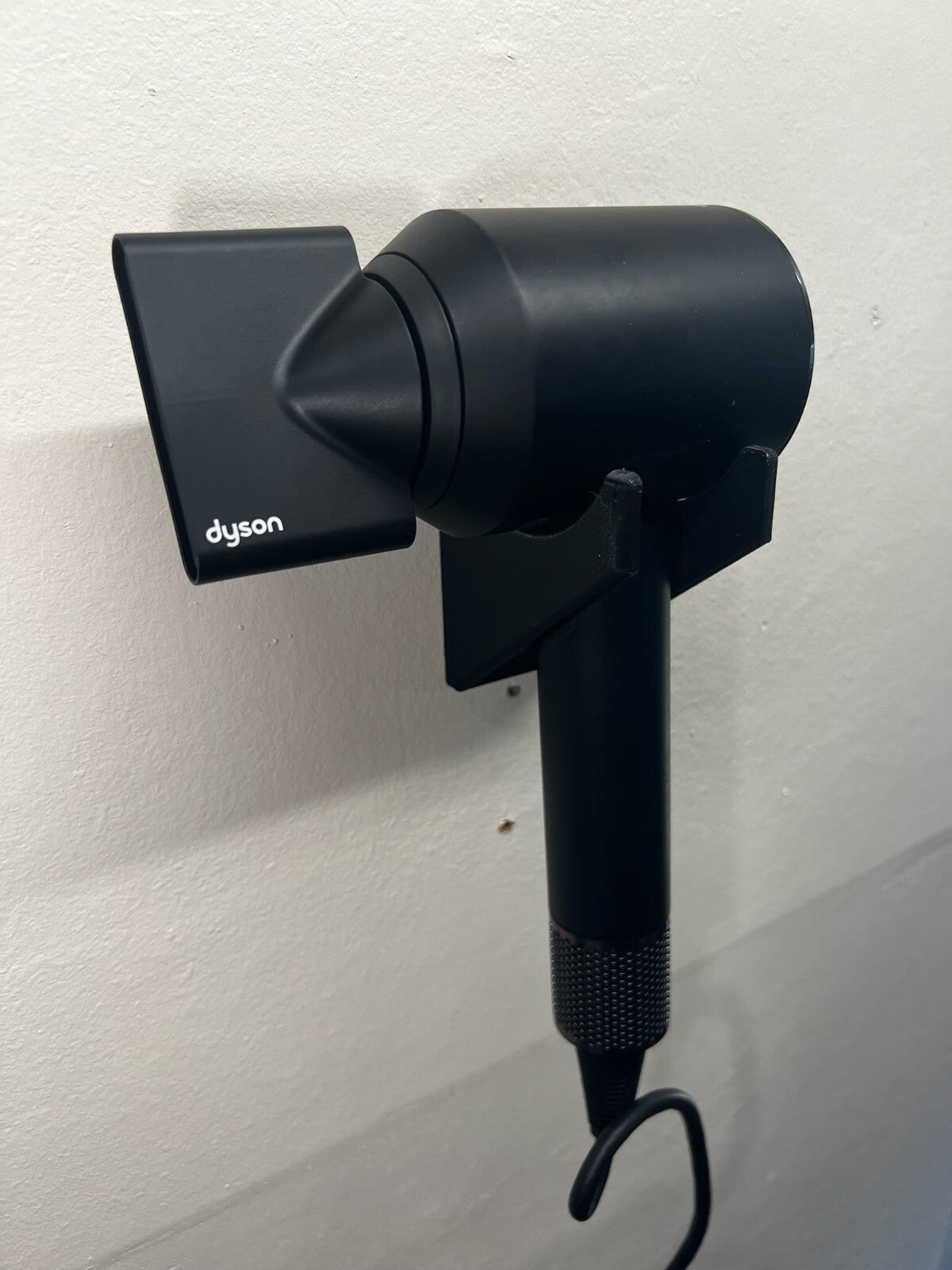 Wall Mount Bracket Stand Holder for Dyson Supersonic Hair Dryer Black