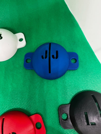 Golf Ball Stencil Line Marker Personalise with your own initials Marker Pen Inc