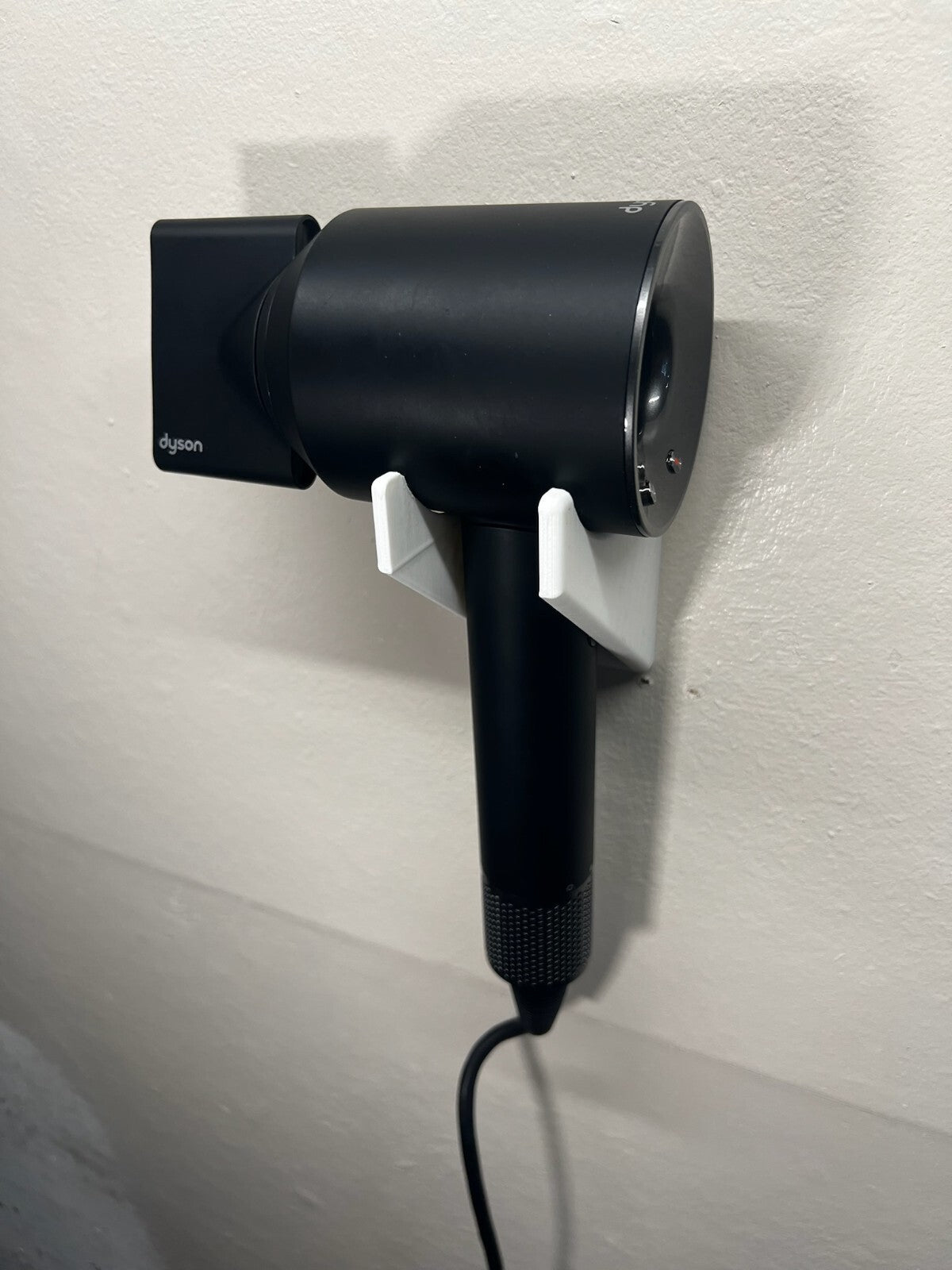 Wall Mount Bracket Stand Holder for Dyson Supersonic Hair Dryer White