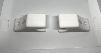 Ironing Board Holder Hanger Door Cupboard Wall Mount Storage Rack White Hook UK