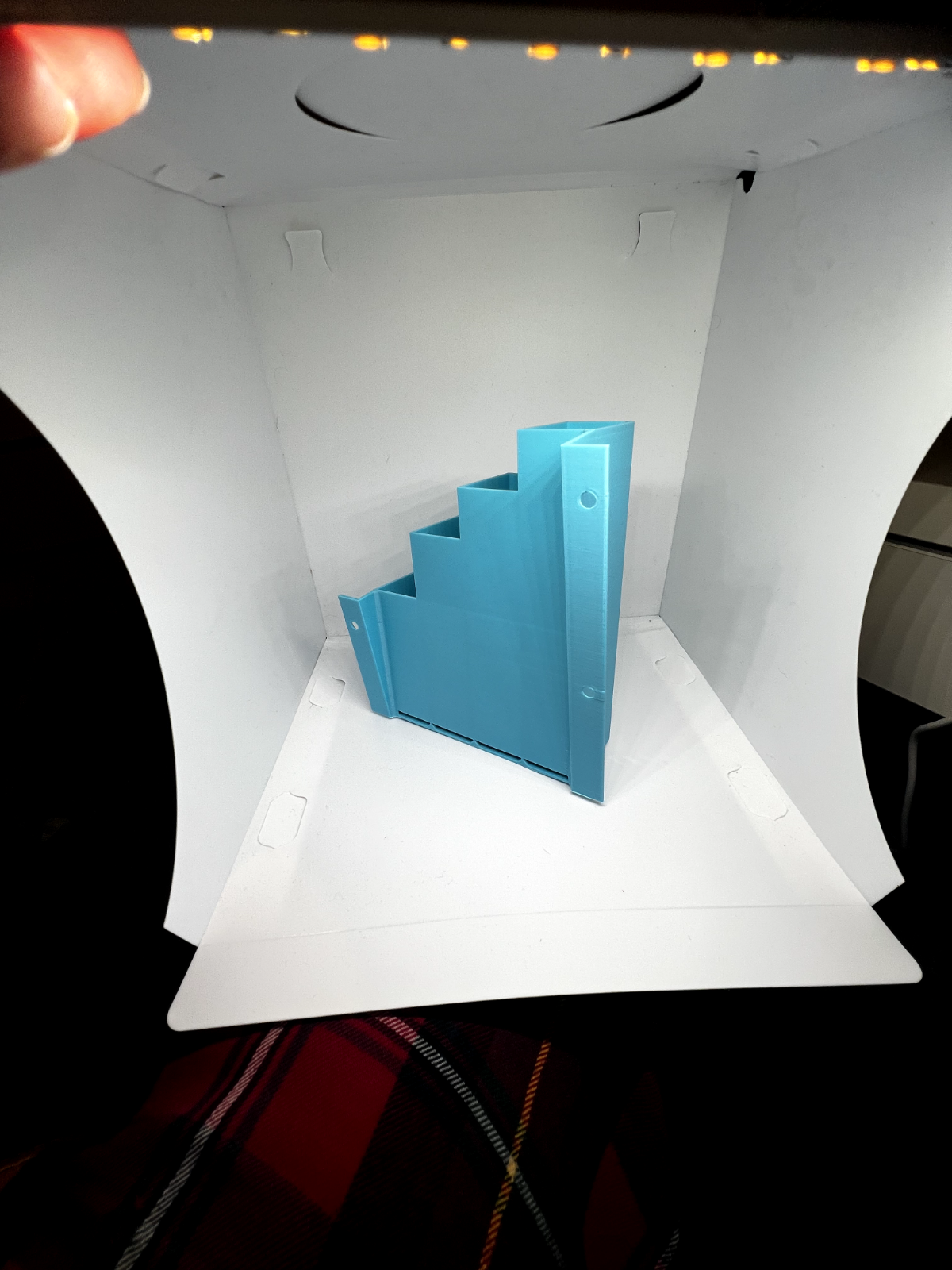 XL Extra Large Makita Light Blue Cable Tie Holder Zip Storage Rack Wall Mount