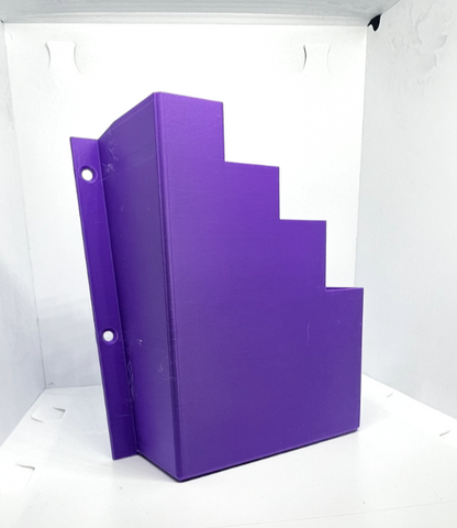 XL Extra Large Purple Cable Tie Holder Zip Tie Storage Rack Wall Mount Organiser