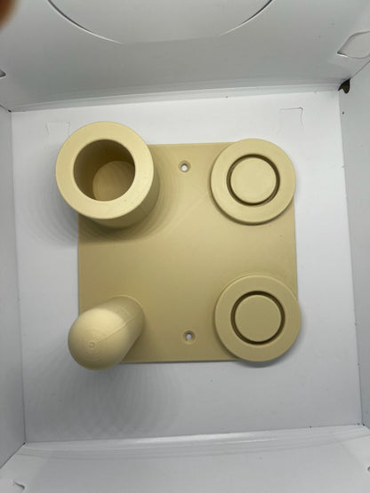 Wall Mount Bracket Stand Holder for Dyson Supersonic Hair Dryer Beige