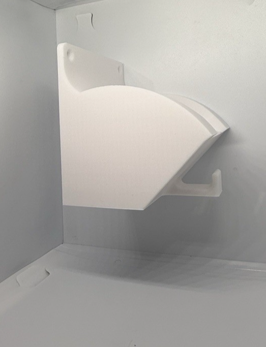 Wall mount bracket for Russell Hobbs Steam Genie 2 in 1 iron clothers steamer