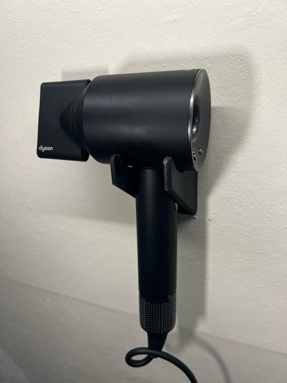 Wall Mount Bracket Stand Holder for Dyson Supersonic Hair Dryer Black