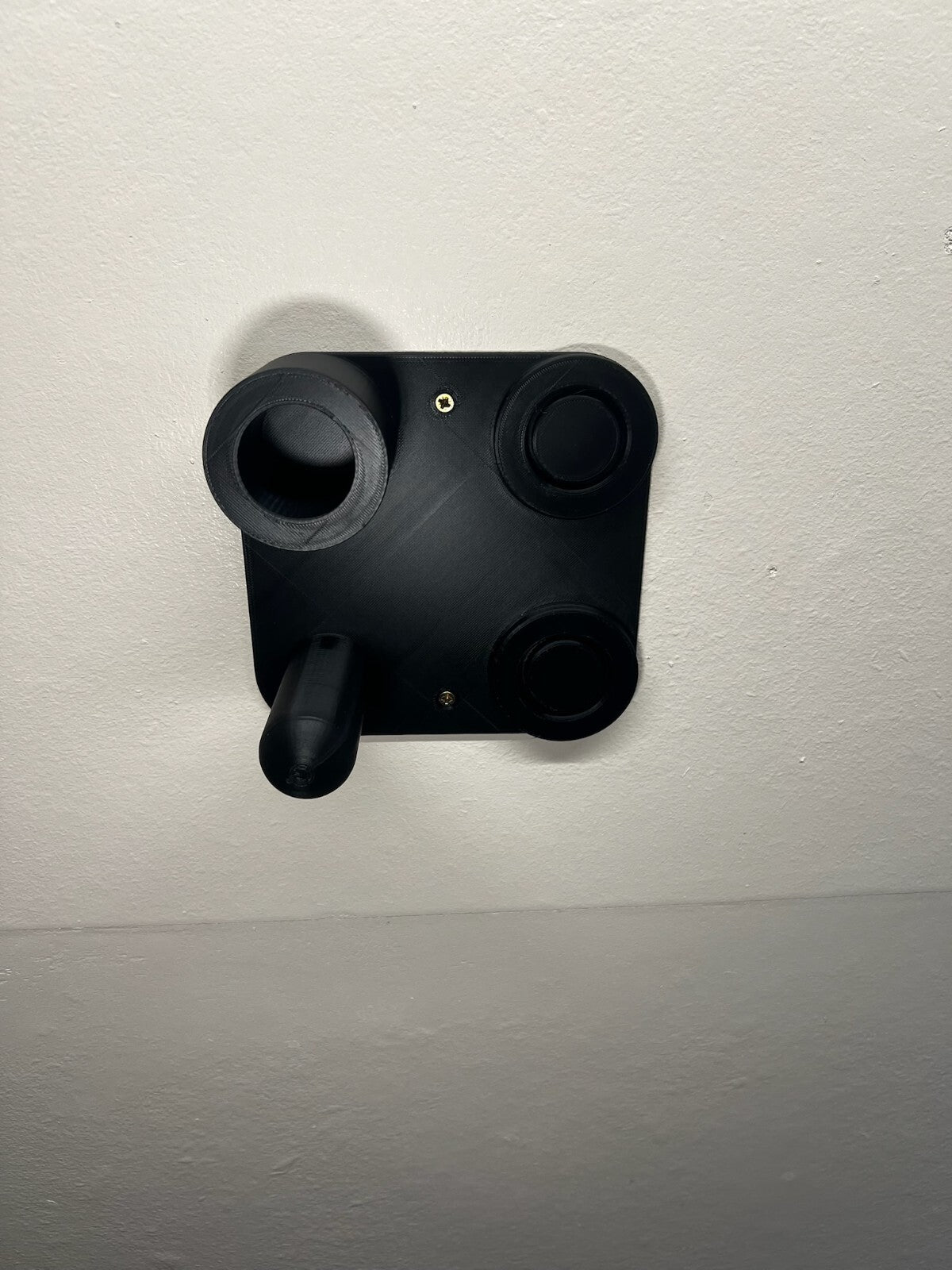 Wall Mount Bracket Stand Holder for Dyson Supersonic Hair Dryer Black