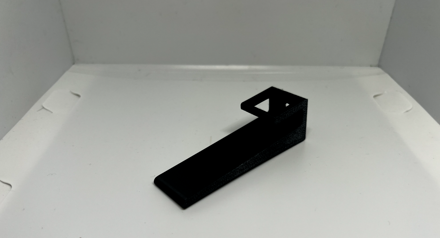 Wall Mounted Cap / Hat Display Stand mount black but any colour available