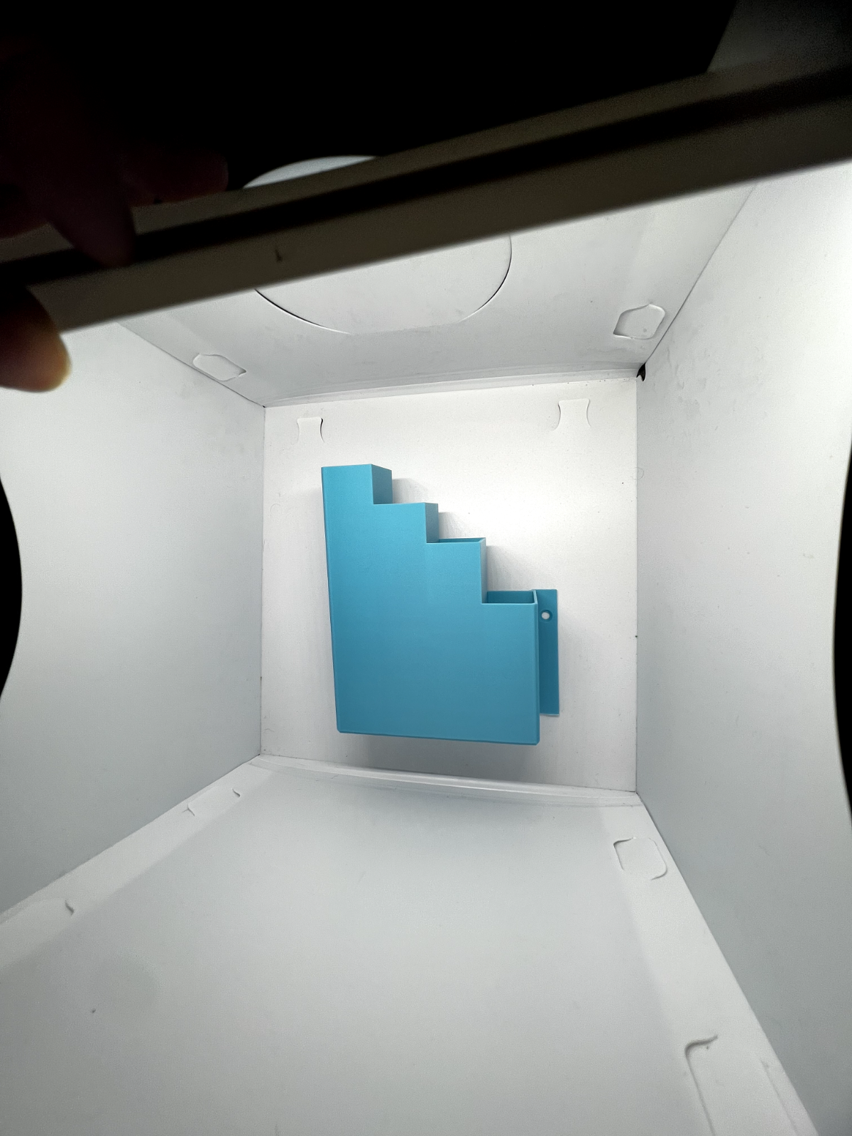 XL Extra Large Makita Light Blue Cable Tie Holder Zip Storage Rack Wall Mount