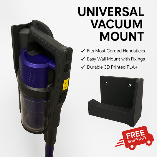 Wall Mount Holder Bracket Compatible Shark Hoover IZ140 IZ300UK IZ400 UK