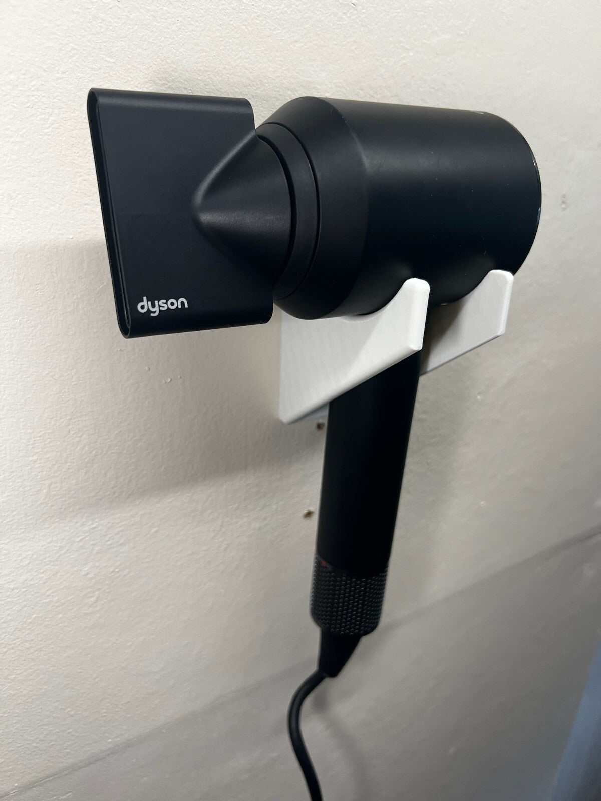 Wall Mount Bracket Stand Holder for Dyson Supersonic Hair Dryer White